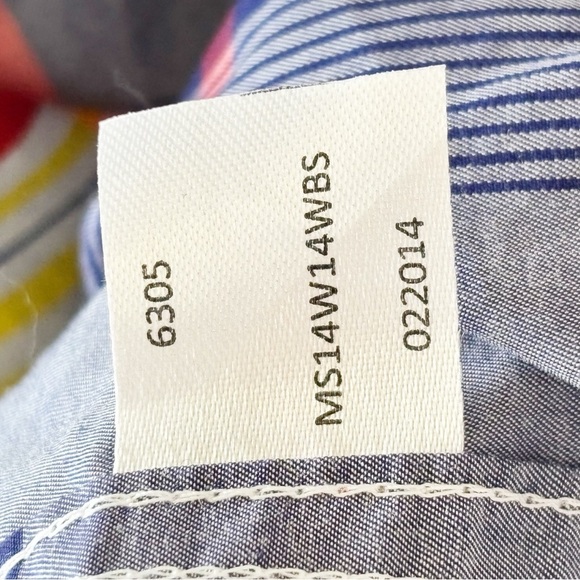 PETER MILLAR Men’s Multicolor Plaid WEEKENDER FINISH Short Sleeve Shirt Size L - Picture 9 of 9